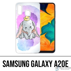 Custodia Samsung Galaxy A20e - Disney Dumbo Pastello