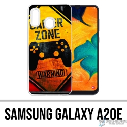 Samsung Galaxy A20e Case - Gamer Zone Warning