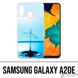 Samsung Galaxy A20e Case - Wassertropfen
