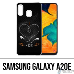 Cover Samsung Galaxy A20e - Amo la musica