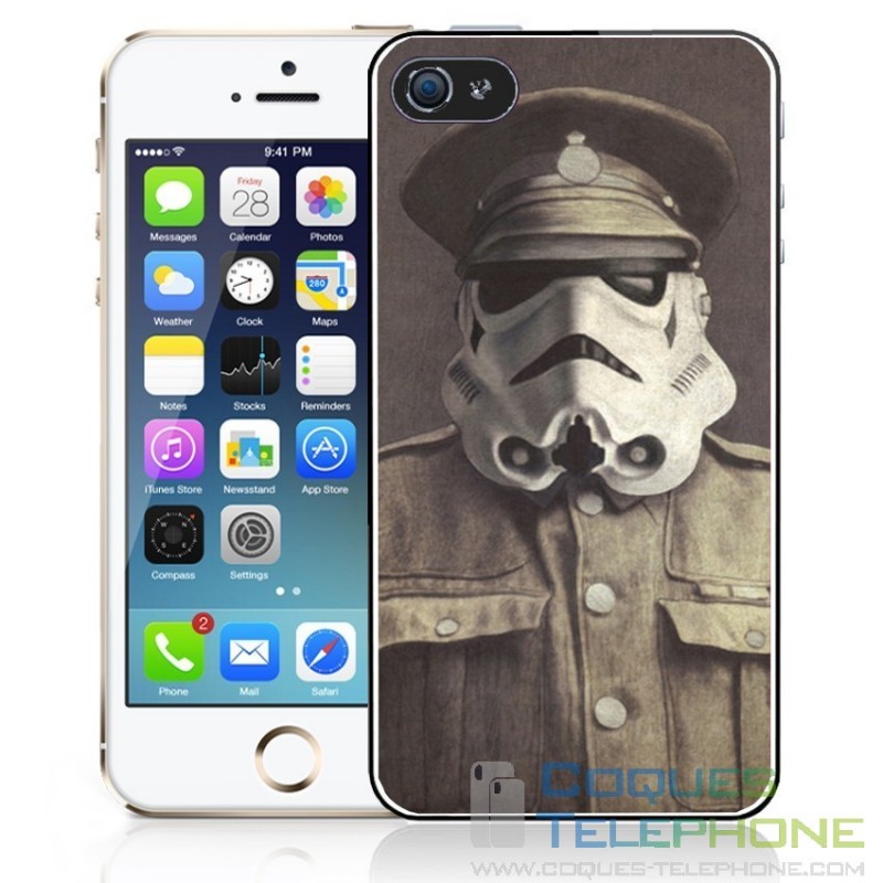 Estuche vintage Star Wars para teléfono - Stormtrooper