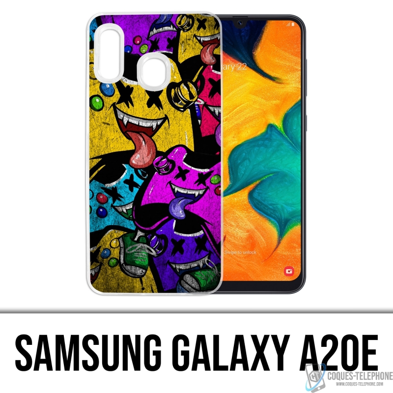 Coque Samsung Galaxy A20e - Manettes Jeux Video Monstres