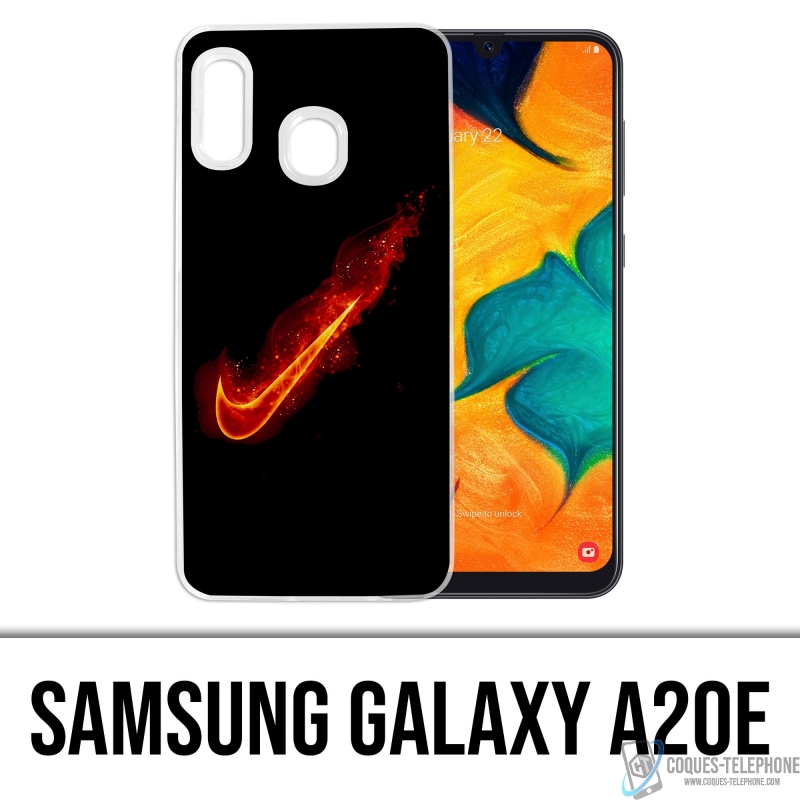 Coque Samsung Galaxy A20e - Nike Feu