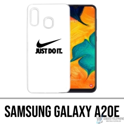 Samsung Galaxy A20e Case - Nike Just Do It White