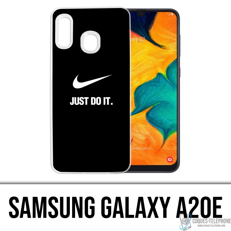 Coque Samsung Galaxy A20e - Nike Just Do It Noir
