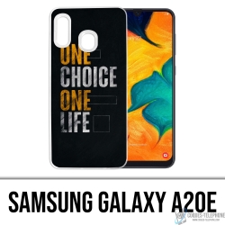 Cover Samsung Galaxy A20e - Una scelta di vita
