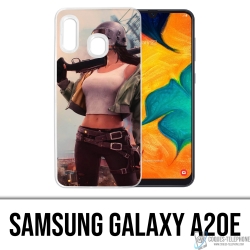 Samsung Galaxy A20e Case - PUBG Girl