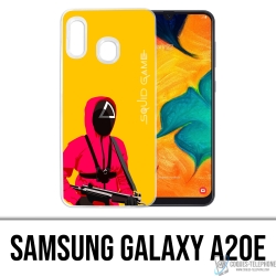 Samsung Galaxy A20e Case - Squid Game Soldier Cartoon