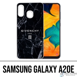 Samsung Galaxy A20e Case - Givenchy Schwarzer Marmor