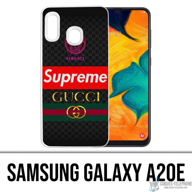 Samsung Galaxy A20e case - Versace Supreme Gucci
