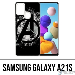Custodia Samsung Galaxy A21s - Logo Avengers Splash