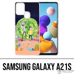 Coque Samsung Galaxy A21s - Rick Et Morty