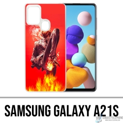 Cover Samsung Galaxy A21s - One Piece Sanji