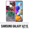 Samsung Galaxy A21s Case - Tintenfisch Game Girl Fanart