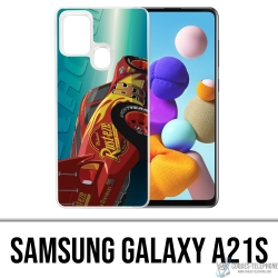 Funda Samsung Galaxy A21s - Velocidad de Cars de Disney
