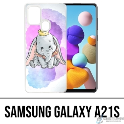 Coque Samsung Galaxy A21s - Disney Dumbo Pastel