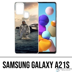 Samsung Galaxy A21s Case - Interstellar Cosmonaute