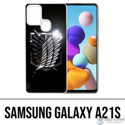 Custodia Samsung Galaxy A21s - Logo Attack On Titan