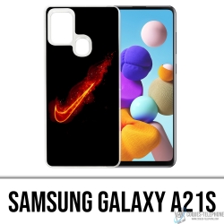 Samsung Galaxy A21s Case - Nike Fire
