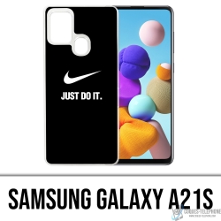Samsung Galaxy A21s Case - Nike Just Do It Black