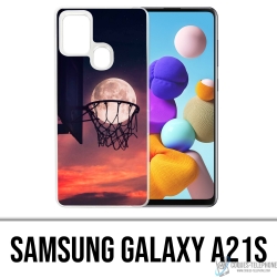 Coque Samsung Galaxy A21s - Panier Lune