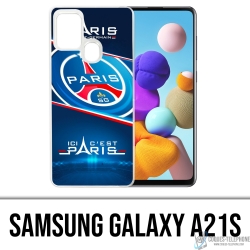 Coque Samsung Galaxy A21s - PSG Ici Cest Paris