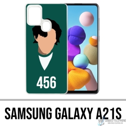 Samsung Galaxy A21s Case - Tintenfisch-Spiel 456