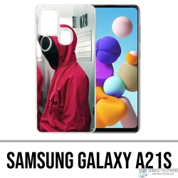 Custodia Samsung Galaxy A21s - Chiamata del soldato del gioco del calamaro