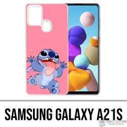 Custodia Samsung Galaxy A21s - Linguetta cucita