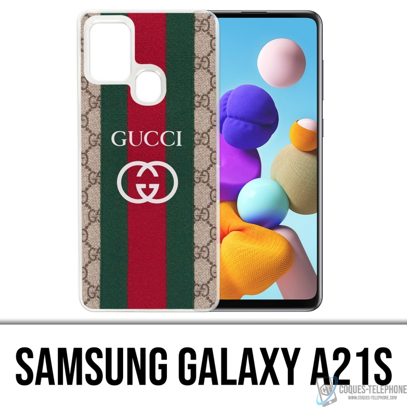 Samsung Galaxy A21s Case - Gucci-Stickerei