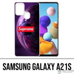 Samsung Galaxy A21s Case - Supreme Planet Purple