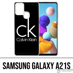 Samsung Galaxy A21s Case - Calvin Klein Logo Black