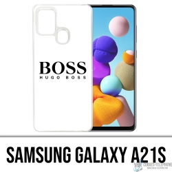Funda para Samsung Galaxy A21s - Hugo Boss Blanco