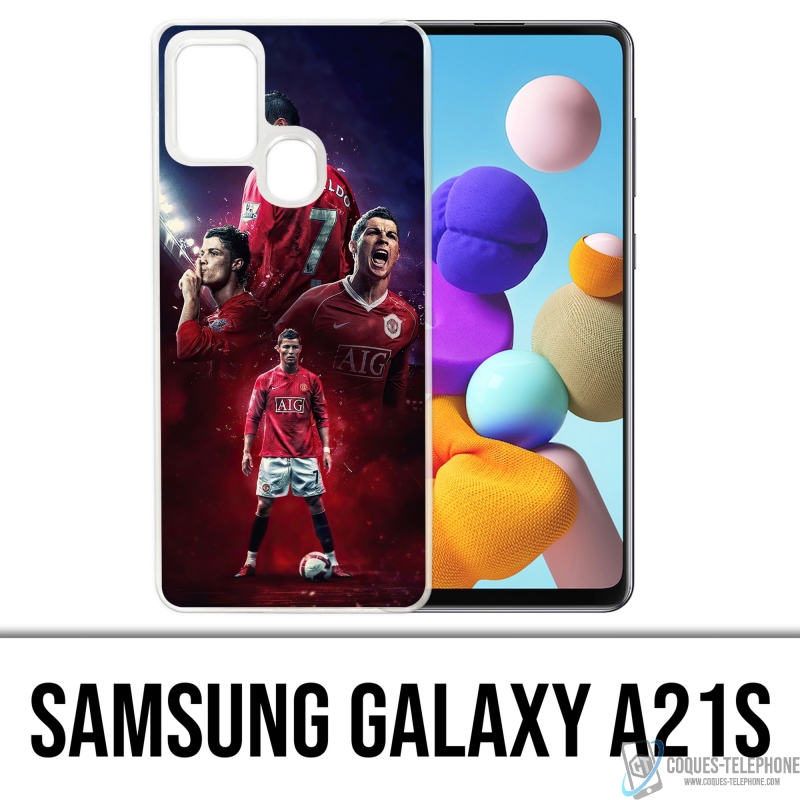 Cover Samsung Galaxy A21s - Ronaldo Manchester United