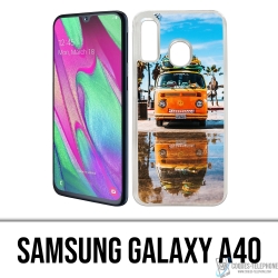 Samsung Galaxy A40 Case - VW Beach Surf Bus