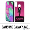 Samsung Galaxy A40 Case - Drive Silhouette
