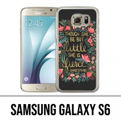 Samsung Galaxy S6 Hülle - Shakespeare-Zitat