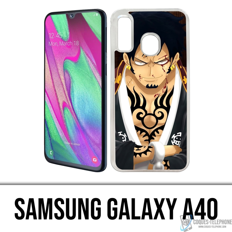 Samsung Galaxy A40 Case - Trafalgar Law One Piece