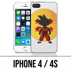 Coque iPhone 4 / 4S - Dragon Ball Goku Boule