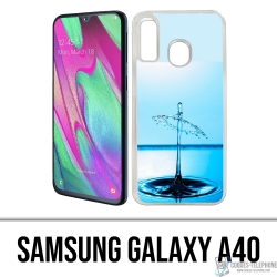 Coque Samsung Galaxy A40 - Goutte Eau