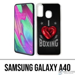 Samsung Galaxy A40 case - I Love Boxing