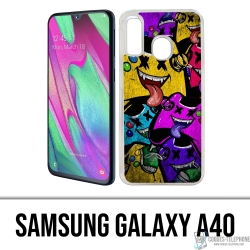 Samsung Galaxy A40 case - Monsters Video Game Controllers
