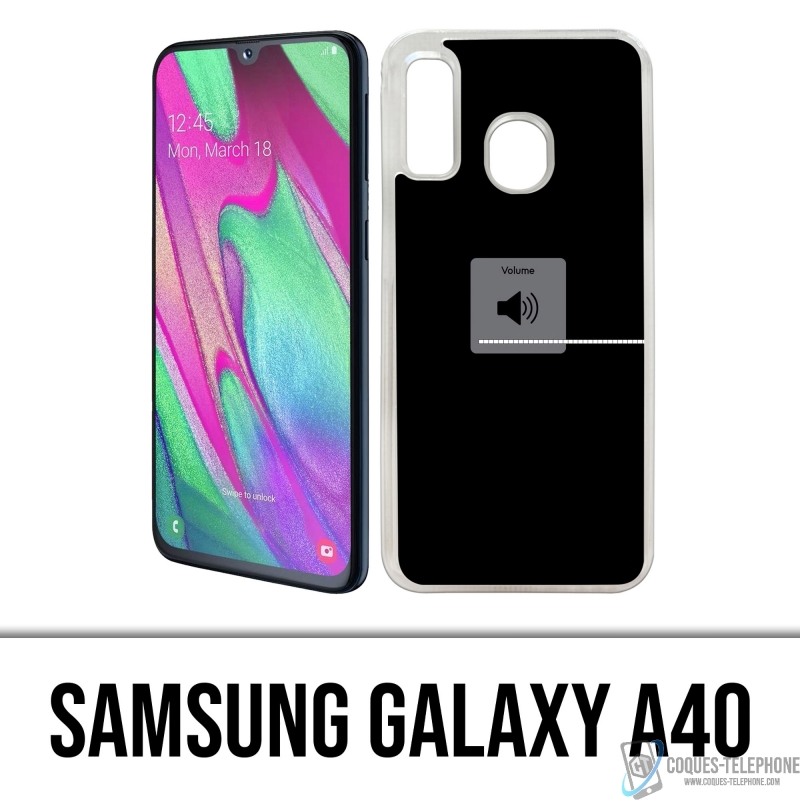 Samsung Galaxy A40 Case - Max. Lautstärke