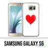 Samsung Galaxy S6 Case - Red Heart