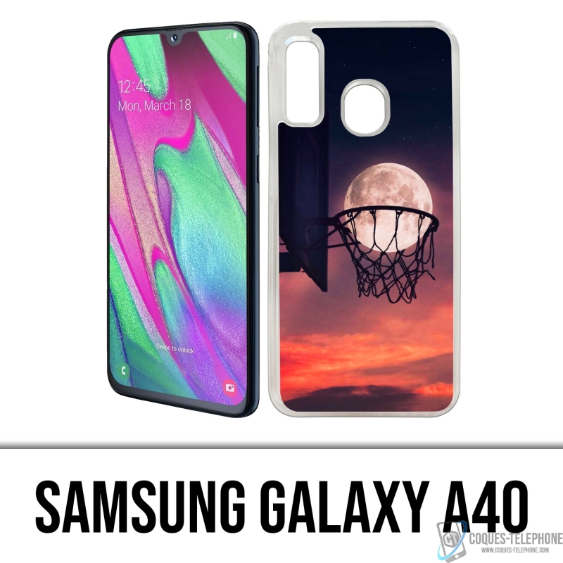 Samsung Galaxy A40 Case - Moon Basket