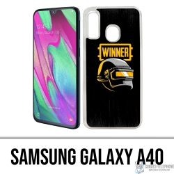 Coque Samsung Galaxy A40 - PUBG Winner