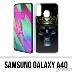 Funda Samsung Galaxy A40 - Rey Calavera