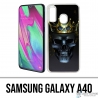 Samsung Galaxy A40 Case - Totenkopfkönig