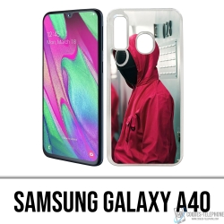 Samsung Galaxy A40 Case - Squid Game Soldier Call