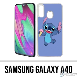 Coque Samsung Galaxy A40 - Stitch Glace